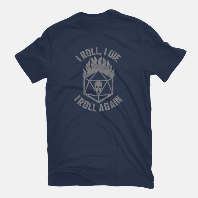 I Roll Again-womens fitted tee-flying piggie designs