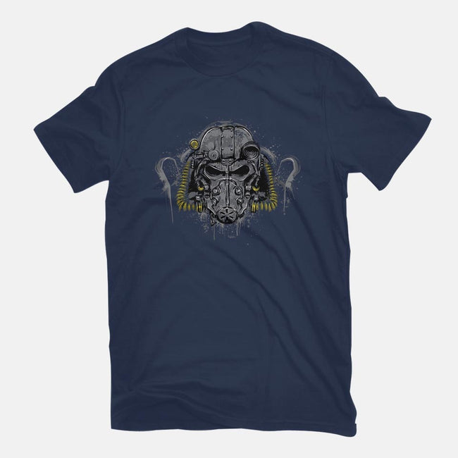 T-60 Power Armor-youth basic tee-DrMonekers