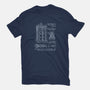 Time Travel Schematic-mens premium tee-ducfrench