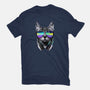 Music Lover Cat-womens fitted tee-clingcling