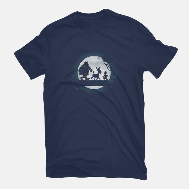 Moonlight Motto-womens fitted tee-jasesa