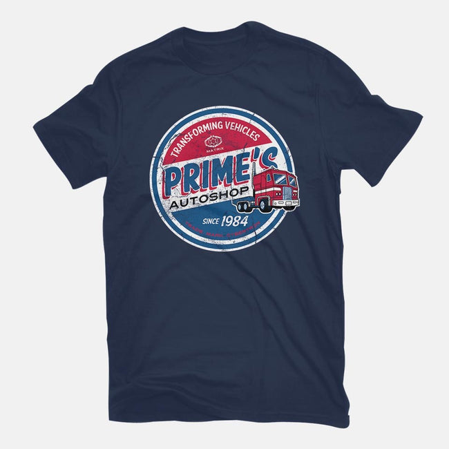 Prime's Autoshop-womens basic tee-Nemons