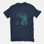 Come On, Mr. Bubbles!-womens fitted tee-filiskun