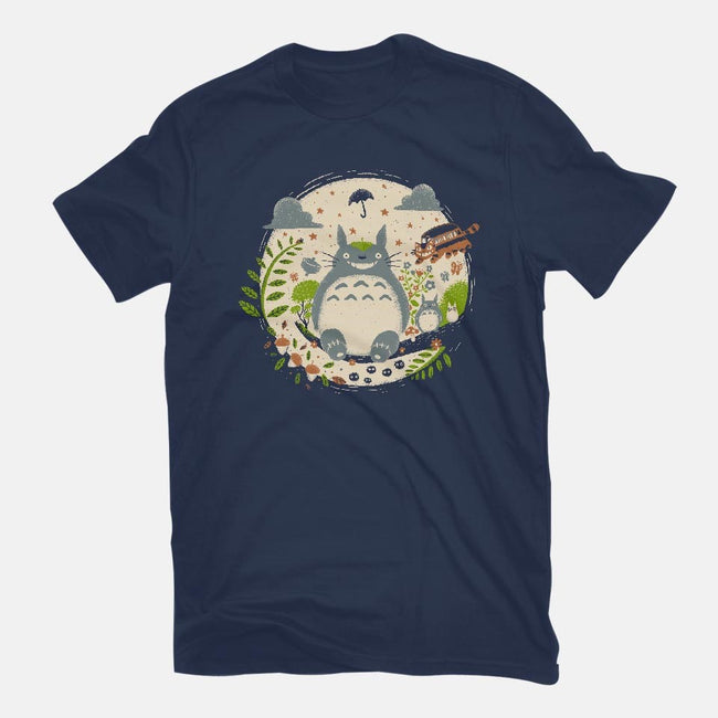 Magical Forest-womens fitted tee-paulagarcia
