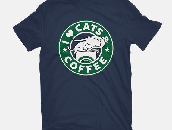 I Love Cats and Coffee