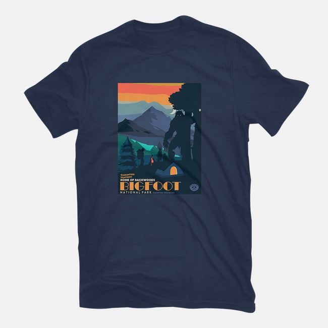Bigfoot National Park-mens long sleeved tee-heydale