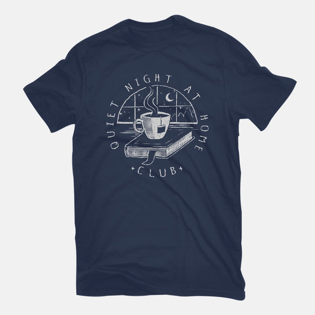 Quiet Night-womens fitted tee-Steven Rhodes