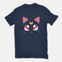 Guardian Cat-womens basic tee-Le Chardonneret