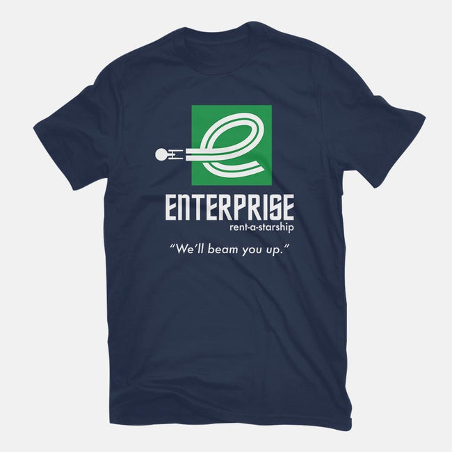 Enterprise Rent-A-Starship-womens fitted tee-NomadSlim