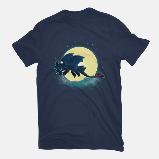 Goodnight Fury-mens basic tee-RebelArt