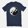 Yin Yang Mog-womens fitted tee-motoslave