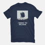I Saw a Moving Castle-womens basic tee-maped