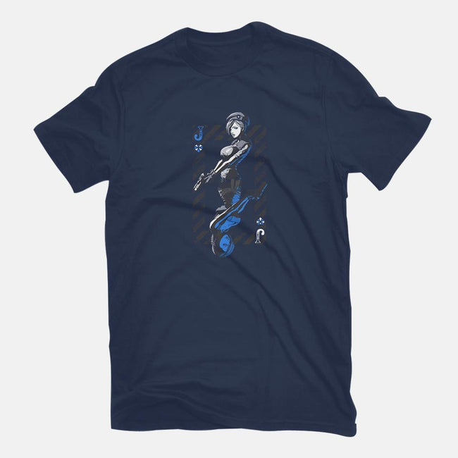 Jill of Hearts-womens fitted tee-barefists