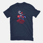 The Saiyan King-womens fitted tee-javiclodo