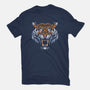 Tribal Face Tiger-mens premium tee-albertocubatas