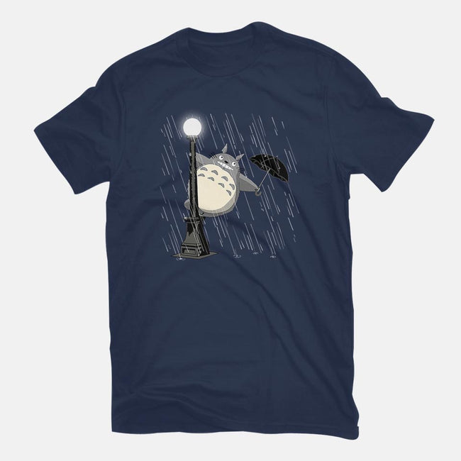 Just Singing in the Rain-womens basic tee-ddjvigo