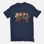 Hunter Buddies-womens fitted tee-DoOomcat
