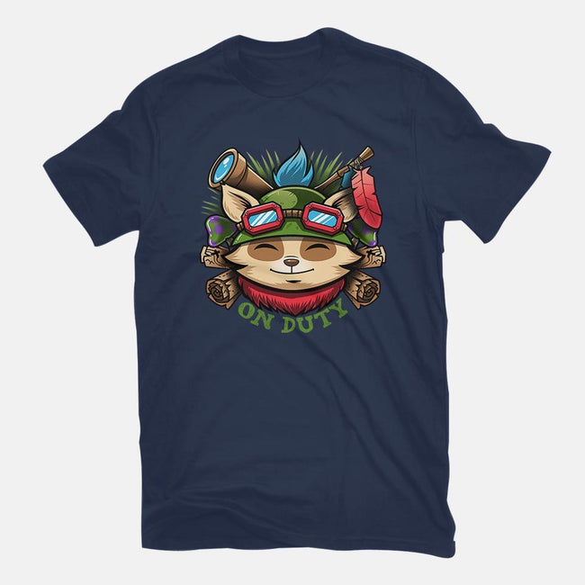 Teemo On Duty-womens basic tee-Bamboota