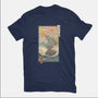 King Kaiju Ukiyo-E-womens basic tee-vp021