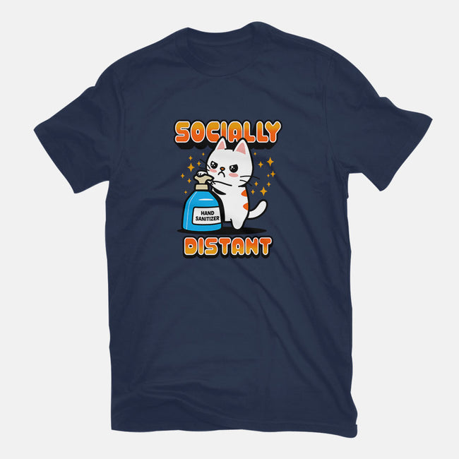 Socially Distant-mens basic tee-Boggs Nicolas
