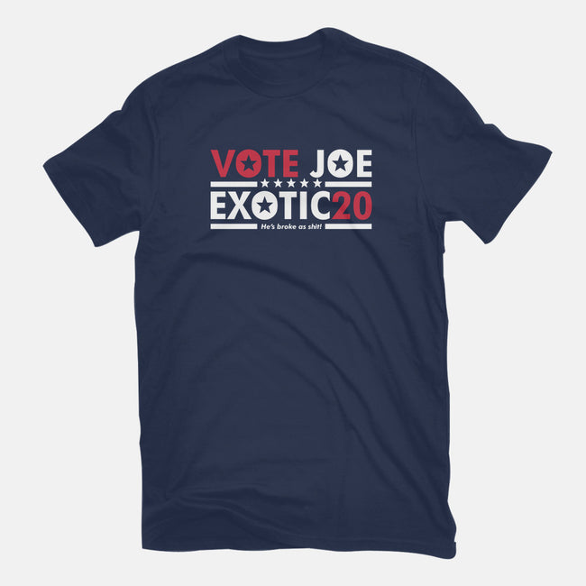 Vote Joe Exotic-mens basic tee-Retro Review