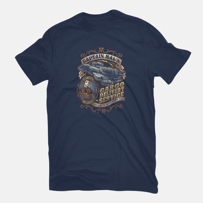 Captain Tight Pants Delivery-womens fitted tee-Bamboota