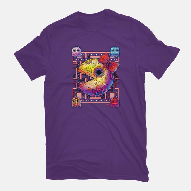 Ms Pac Muertos-mens long sleeved tee-MoniWolf