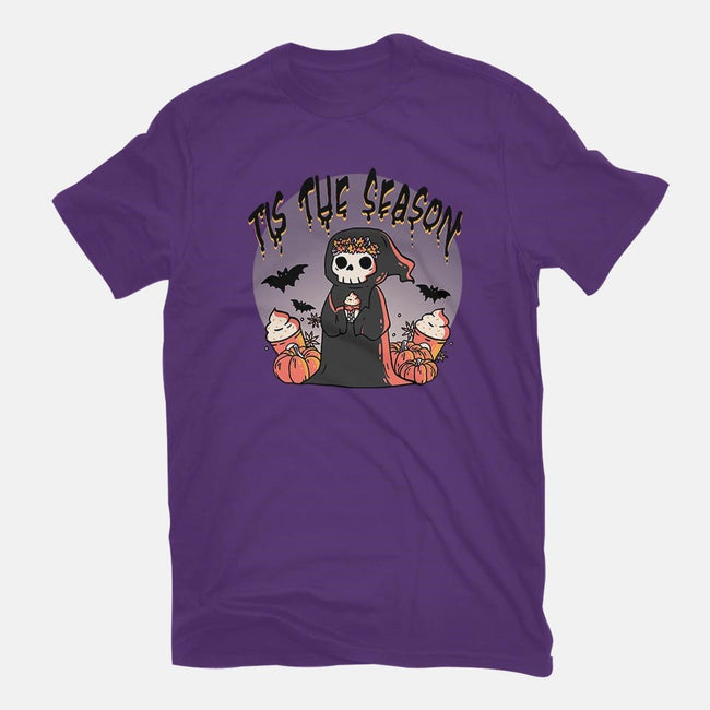 Pumpkin Spice Season-womens basic tee-apexisy
