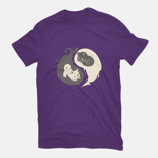 Yin and Yang-womens basic tee-amyneko