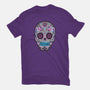 Neon Calavera-mens basic tee-wotto