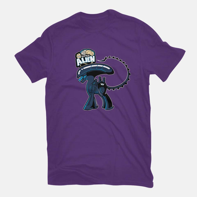 My Little Alien-womens fitted tee-Ratigan