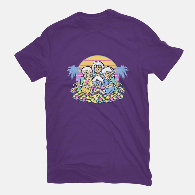 Golden Grannies-youth basic tee-Harebrained
