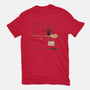 Not In Service-mens basic tee-maped