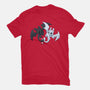 Wings-womens fitted tee-DoOomcat