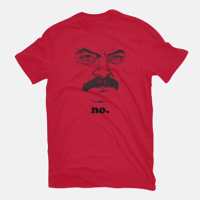 NO-womens fitted tee-CupidsArt