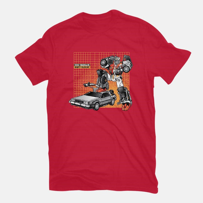 Marty McPrime-womens fitted tee-Obvian