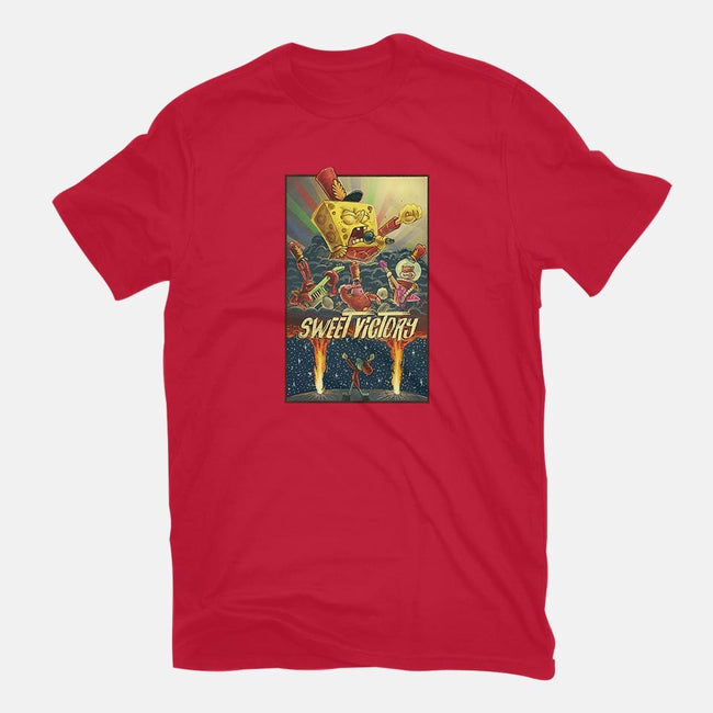 Sweet Victory-womens fitted tee-artofvelazquez