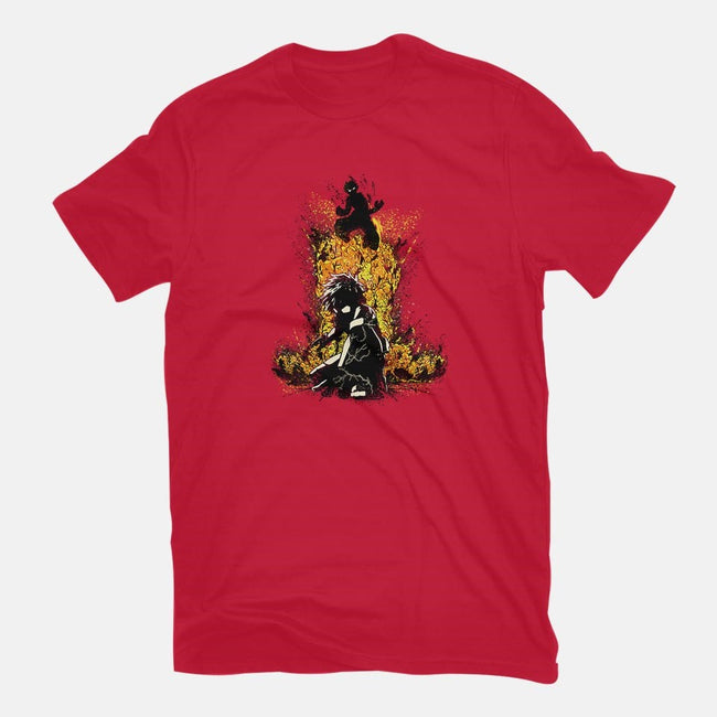 Dekuuu!!!-womens fitted tee-Dracortis