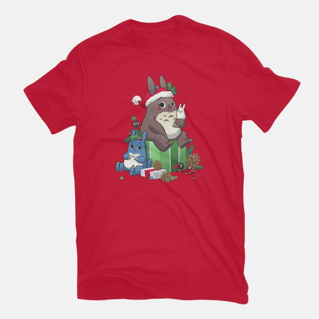Neighbourly Christmas-mens long sleeved tee-DoOomcat