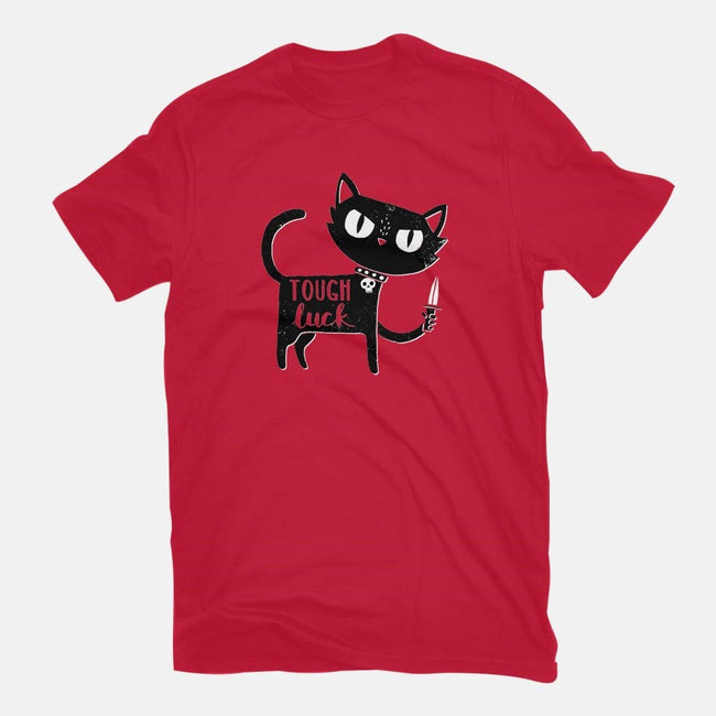 Tough Luck-mens basic tee-DinoMike