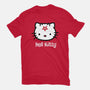 Hell Kitty-womens basic tee-spike00