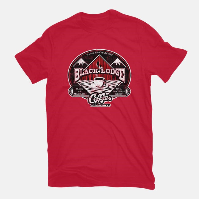 Black Lodge Coffee Company-womens basic tee-mephias