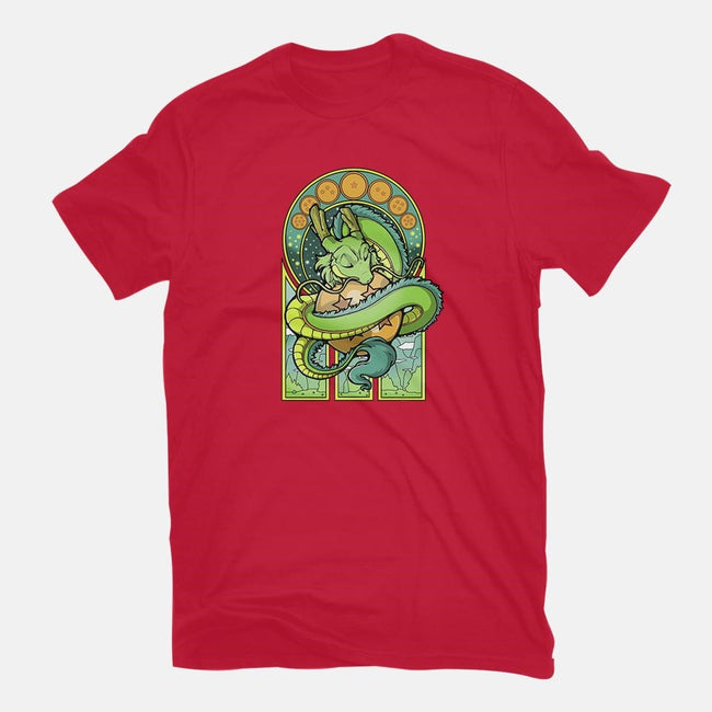 Dragon Shenron-womens fitted tee-xMorfina