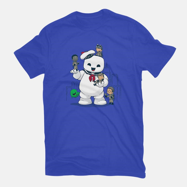 Puft Buddies-womens fitted tee-DoOomcat