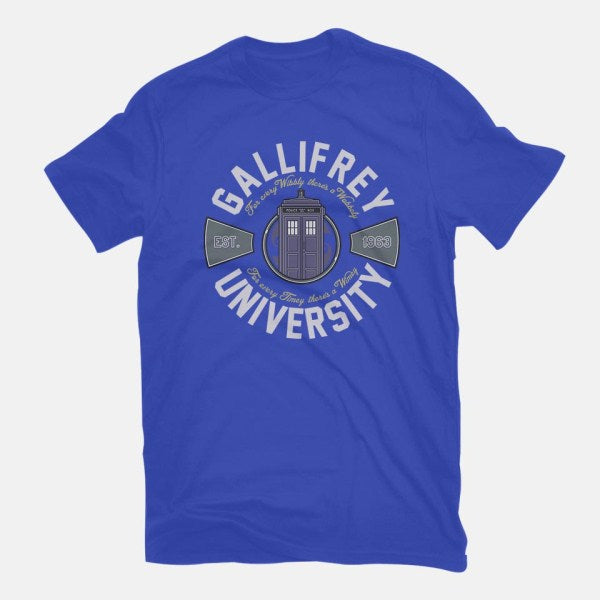Gallifrey University-womens fitted tee-Arinesart