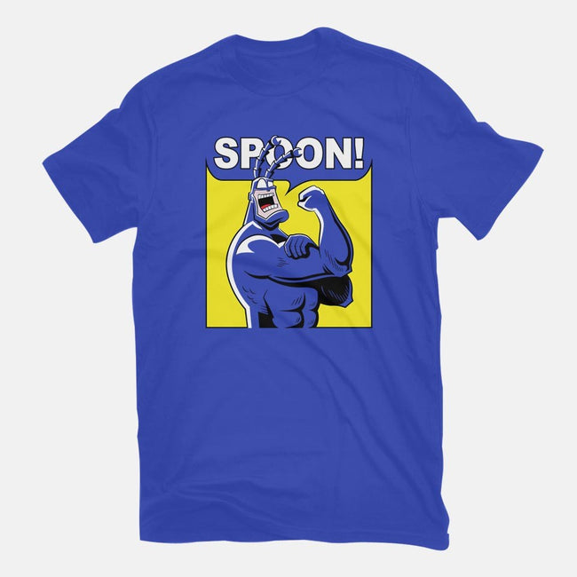 Spoon!-womens fitted tee-mattsinorart