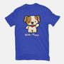 Hello Puppy-womens fitted tee-troeks