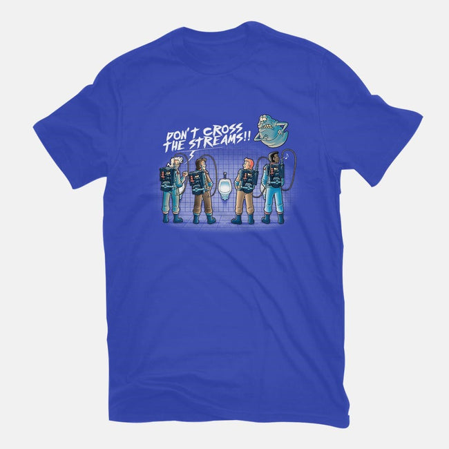 Don't Cross The Streams-youth basic tee-trheewood