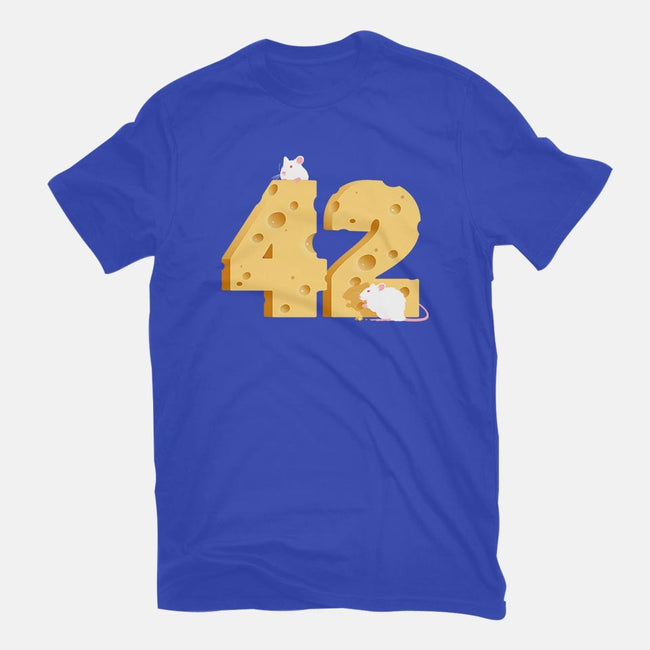 Cheese Is The Answer!-womens basic tee-drbutler