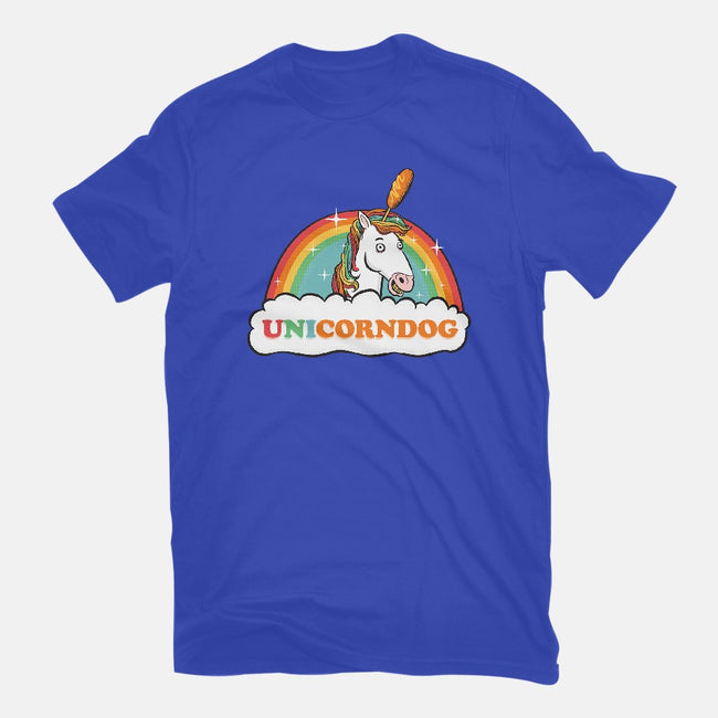 UniCorndog-womens fitted tee-hbdesign